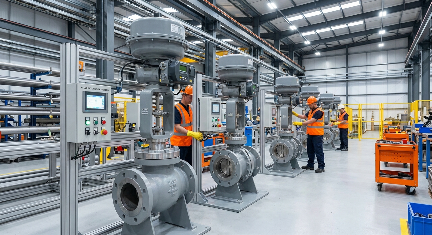 Valve Automation Services Abu Dhabi